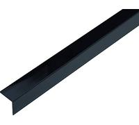 Alberts 433000 Angle Profile | self-Adhesive | Plastic, Glossy Black | 1000 x 20 x 20 mm