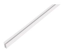 Alberts 470548 End Profile | PVC-U, White | 1000 x 15 x 8 mm