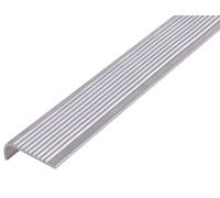 Alberts 470685 Stair Nosing Protection Profile | Aluminum, Natural | 1000 x 25 x 6 mm