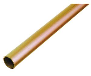 Alberts 471248 Round Tube | Brass | 1000 x 8 x 0.5 mm