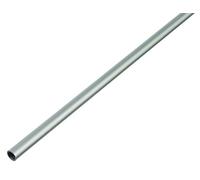 Alberts 471767 Round Pipe | Aluminium, anodised Silver Colour | 1000 x 30 x 2 mm