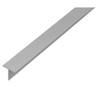 Alberts 472092 T-Profile, Aluminium, Natural, 1000 x 15 x 15 mm