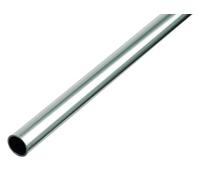 Alberts 472481 Round Tube | Natural Aluminium | 1000 x 8 x 1 mm