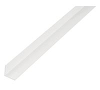 Alberts 479251 Angle Profile, Plastic, White, 1000 x 25 x 25 mm