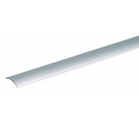 Alberts 479602 Transition Profile | Smooth, self-Adhesive | Aluminium, anodised Silver Colour | 900 x 30 mm