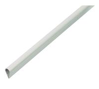 Alberts 484859 Clamping Profile, Plastic, White, 1000 x 15 x 0.9 mm