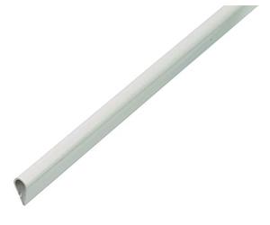 Alberts 484859 Clamping Profile, Plastic, White, 1000 x 15 x 0.9 mm