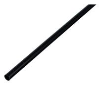 Alberts 484972 Round Pipe | Plastic, Black | 1000 x 7 x 1 mm