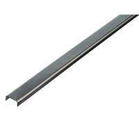 Alberts 485313 U-Profile Stainless Steel 1000 x 16 x 10 mm