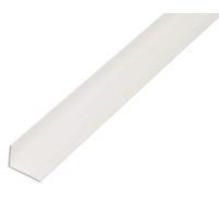 Alberts 485856 Angle Profile, Plastic, White, 1000 x 25 x 15 mm