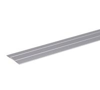 Alberts 491475 Transition Profile | self-Adhesive | Aluminium, anodised Silver Colour | 900 x 38 mm