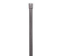 Alberts 605865 Braided Tension Rod | zinc phosphated, Anthracite Metallic Plastic Coated | Length 1050 mm | Diameter 10 mm