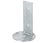Alberts 657260 Mounting Bracket on Screw-on Plate | hot-dip galvanised | Ø100 x 150