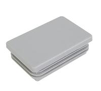 Alberts 657765 Post Cap for Metal Posts | Gray | Plastic | 60 x 40 mm
