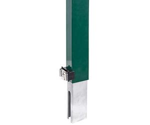 Alberts 672669 Fence Elevation Erhard | for Easy Elevation of an existing Double bar mesh Fence | Green | Height 600 mm | for Posts 60 x 40 mm