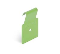 Alberts 688295 Decorative Hooks Size S S-sendzimir-Galvanised Yellow Green Plastic Coated RAL6018 Yellow Green