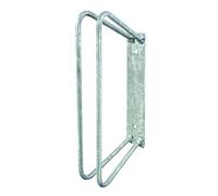Alberts 692216 Single Bicycle Holder | for mounting on the wall | hot-dip galvanised | Holder at 90° Angle