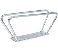 Alberts 692483 Single Bicycle Holder | Available in Two Designs | for mounting on the wall | hot-dip galvanised | Holder at 90° Angle