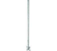 Alberts 700225 Universal Post | Welded Directly Against Plate | for Screwing On | Length 1150 mm | Posts 30 x 30 mm