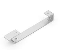 Alberts 805876 Emily Shelf Brackets, White Aluminium, 40 x 245 x 30 mm