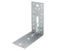 Alberts 820084 Heavy Duty Angle Connector | sendzimir galvanised | 150 x 150 x 65 mm | Set of 25