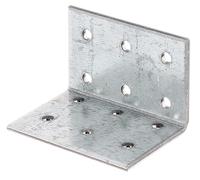 Alberts 820244 Lochplattenwinkel Perforated Plate Angle, Silver