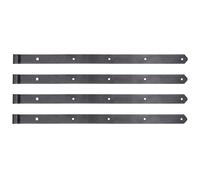Alberts 822729 Ladenband DURAVIS Shutter Hinge, Diamond Black