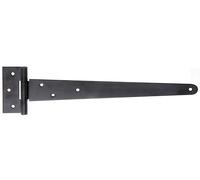 Alberts 829933 Tee Hinge | Black dip Coating | Strip 348 x 46 mm | Hinge 90 x 40 mm | Set of 10