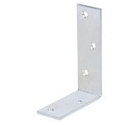 Alberts 829988 Joist Hanger Angle Bracket | electrogalvanised, Thick-Layer-passivated | 75 x 100 x 30 mm | Set of 48
