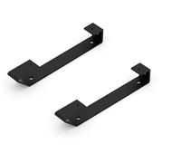 Alberts 833244 Emily Shelf Brackets, Black, 40 x 245 x 30 mm