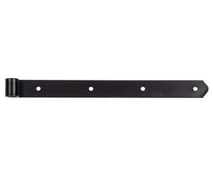 Alberts 835842 Shutter Hinge | in Different Designs | Black | roll Ø16 mm | Size 400 x 35 mm | Set of 6
