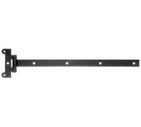 Alberts 837273 Tee Hinge | with Pressed pin | Black dip Coating | Hinge 491 x 30 mm and 121 x 51 mm | Set of 10