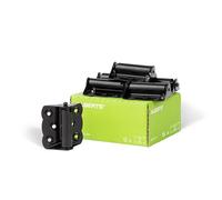 Alberts 839994 Hinge | self-Closing | Black Plastic-Coated | 70 x 65 x 22 mm | Set of 6