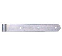 Alberts 845117 Shutter Hinge | in Different Designs | electrogalvanised, Thick-Layer-passivated | roll Ø13 mm | Size 300 x 40 mm | Set of 10