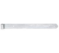 Alberts 845322 Shutter Hinge | in Different Designs | electrogalvanised, Thick-Layer-passivated | roll Ø16 mm | Size 500 x 45 mm | Set of 10