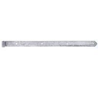 Alberts 845353 Shutter Hinge | in Different Designs | hot-dip galvanised | roll Ø16 mm | Size 700 x 45 mm | Set of 10