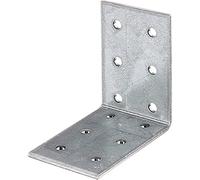 Alberts 846725 Perforated Angle Plate | sendzimir galvanised | 60 x 60 x 40 mm | Set of 50