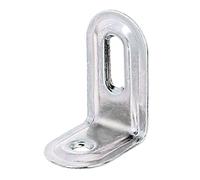 Alberts 847616 Adjustable Angle Bracket | Stamped | electrogalvanised, Thick-Layer-passivated | 40 x 22 x 28 mm | Set of 50