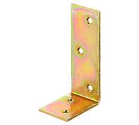 Alberts 847654 Joist Hanger Angle Bracket | electrogalvanised, Thick-Layer-passivated | 40 x 80 x 30 mm | Set of 20