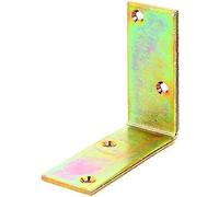 Alberts 847906 Joist Hanger Angle Bracket | Wide | electrogalvanised, Thick-Layer-passivated | 100 x 100 x 40 mm | Set of 20