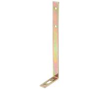 Alberts 847999 Curtain Bracket | with Slotted Hole | electrogalvanised, Thick-Layer-passivated | 55 x 180 x 17 mm | Set of 20