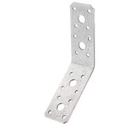 Alberts 848354 Angle Bracket | 135° Angled | sendzimir galvanised | 90 x 90 x 40 mm | Set of 50