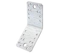 Gah-Alberts 335601 Elbow Brackets with 135° Angle Sendzimir-Galvanised 90 x 90 x 65 mm / 2.5 mm Thick 25 Pieces