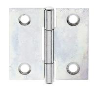 Alberts 850241 Hinge | Square | sendzimir galvanised | 31,5 x 31 mm | Set of 50