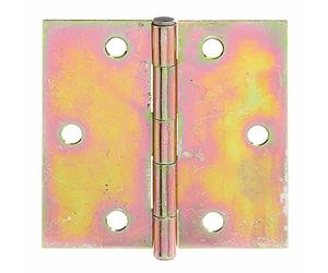 Alberts 850296 Hinge | Square | sendzimir galvanised | 80 x 80 mm | Set of 20