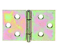 Alberts 850517 Hinge | Wide | sendzimir galvanised | 30 x 47,5 mm | Set of 50