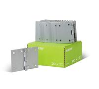 Alberts 850555 Hinge | Wide | sendzimir galvanised | 70 x 104.5 m | Set of 20