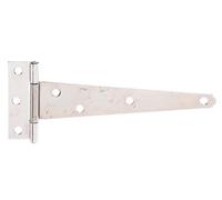 Alberts 850944 Box Hinge | with Riveted pin | electrogalvanised, Thick-Layer-passivated | Strap: 150 mm | Hinge: 70 mm | Set of 25