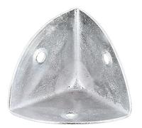 Alberts 851040 Box Corner | electrogalvanised, Thick-Layer-passivated | Length 35 mm | Set of 25
