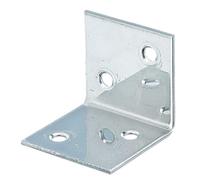 Alberts 851859 Wide Bracket | Stainless Steel | 40 x 40 x 40 mm | Set of 10